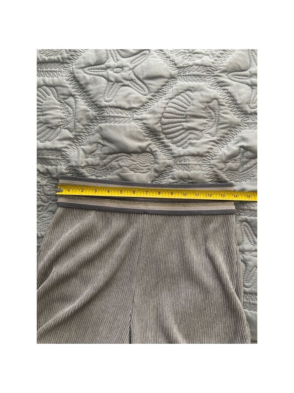 Anthropologies ett:twa Pants Small Silver Plisse Crepescule
Wide Leg Pull On - Picture 11 of 12